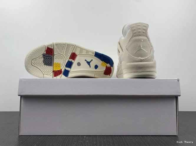 Kicked Out Shoe Store Jordan Blank DQ4909-100 4 (W) Canvas Retro 0712